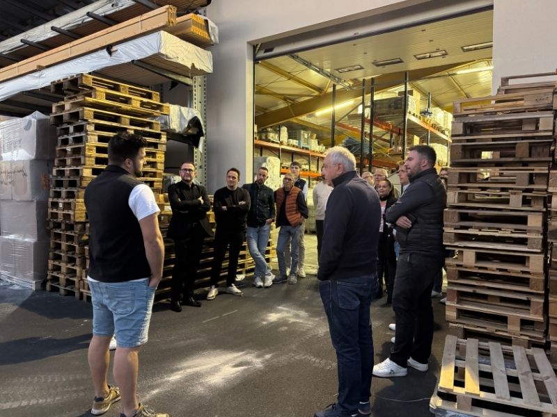 Visite du magasin et de l’entrepôt KENZAI lors de la soirée ASM Entreprises en mêlées
